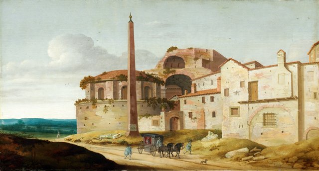 Church of Santa Maria della Febbre, Rome by Pieter Jansz. Saenredam