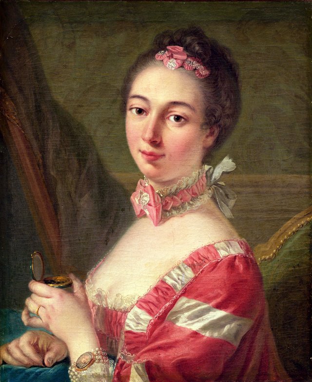 Portrait of a Lady by Louis-Michel van Loo