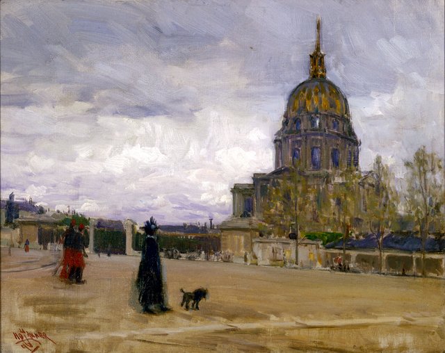Les Invalides, Paris by Henry Ossawa Tanner