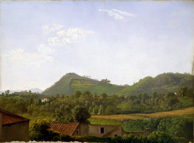 View near Naples by Simon Denis