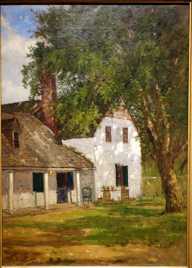 Wynkoop House, Old Haarlem by Henry Ossawa Tanner