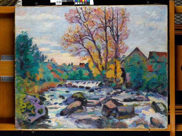 The Bouchardon Mill, Crozant by Armand Guillaumin