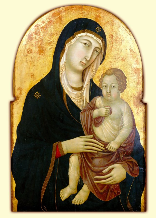 Madonna and Child by Ugolino di Nerio