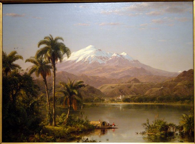 Tamaca Palms by Frederic Edwin Church