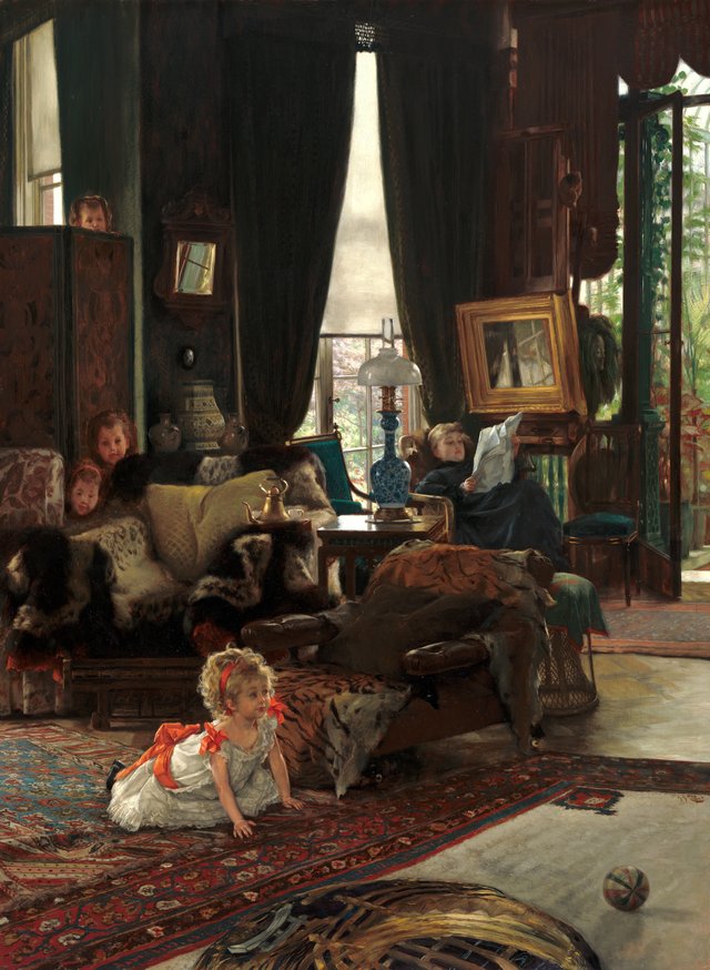 Hide and Seek by James Tissot