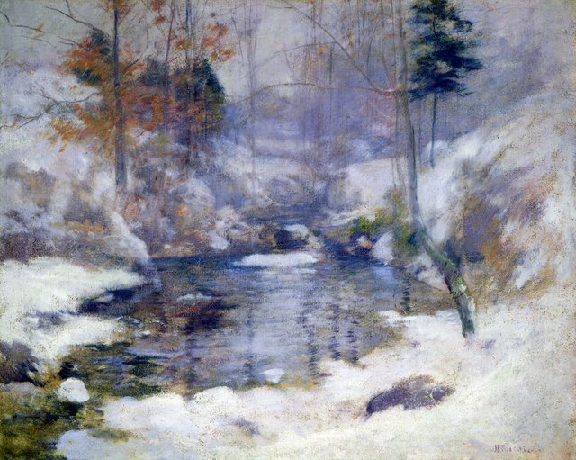 Winter Harmony by John Henry Twachtman