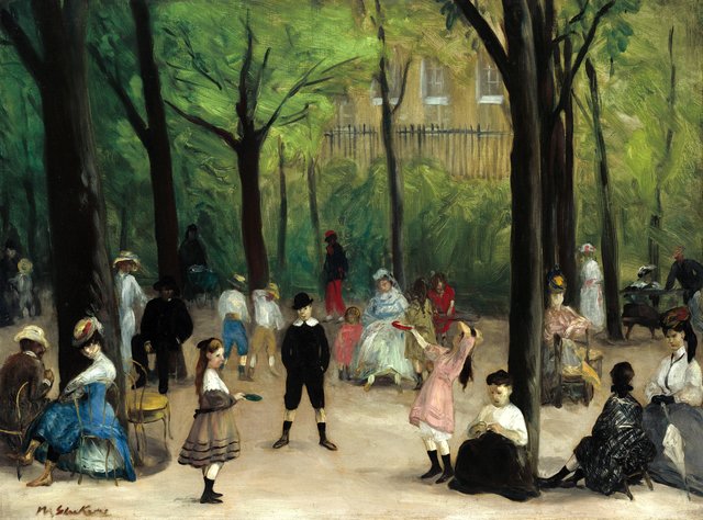 Luxembourg Gardens by William James Glackens