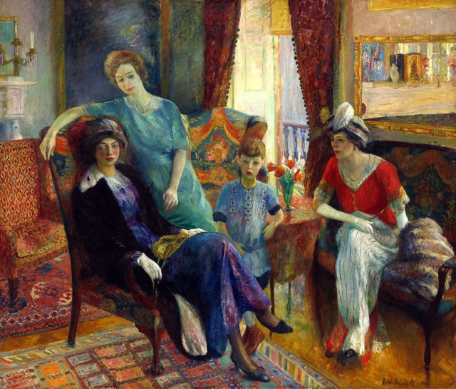 Family Group by William James Glackens