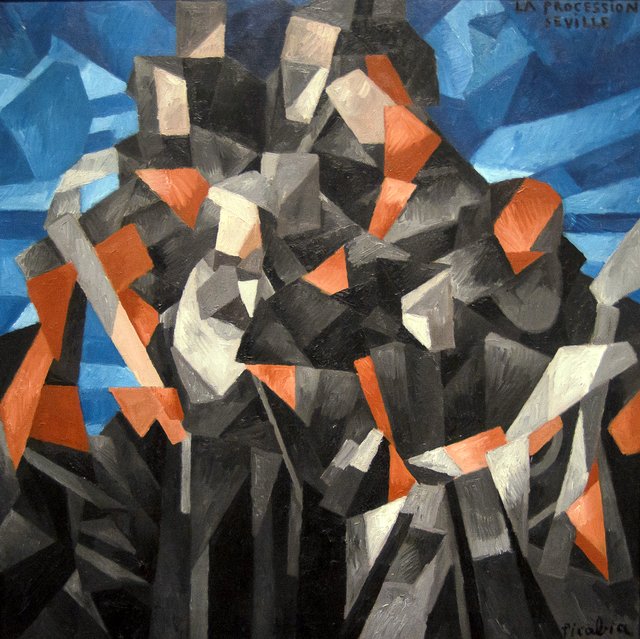 The Procession, Seville by Francis Picabia