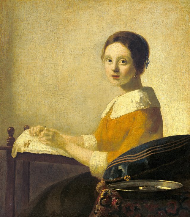 The Lacemaker by Han van Meegeren