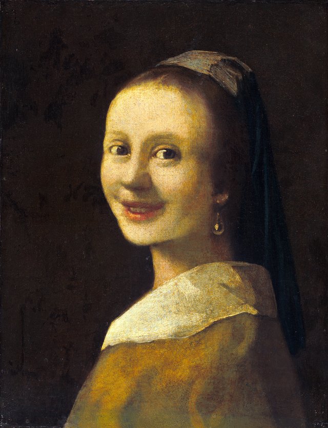 The Smiling Girl by Han van Meegeren