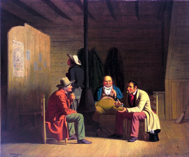 Country Politician by George Caleb Bingham