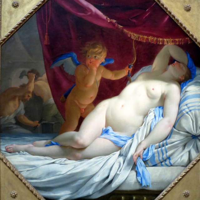 Sleeping Venus by Eustache Le Sueur