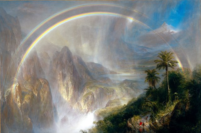 Rainy Season in the Tropics by Frederic Edwin Church