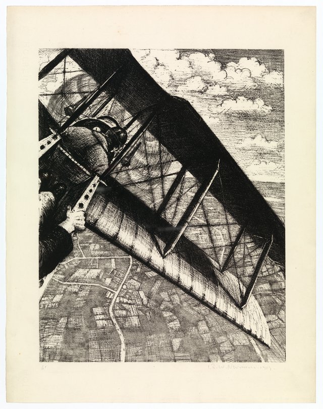 Banking at 4,000 Feet by C. R. W. Nevinson