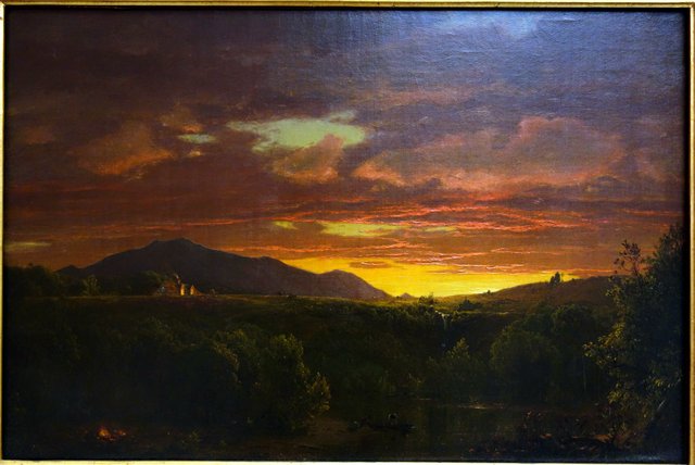 Twilight (Sunset) by Frederic Edwin Church
