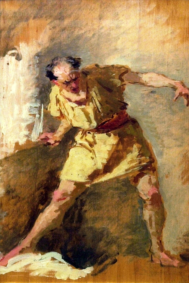 The Gladiator by Domenico Morelli