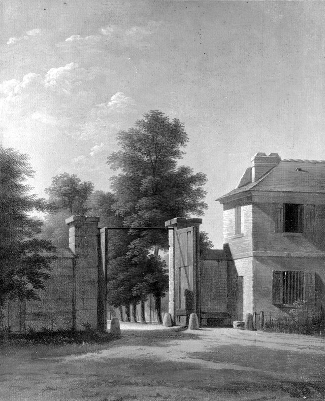 Entrance to the Park at Saint-Cloud by Jean-Victor Bertin