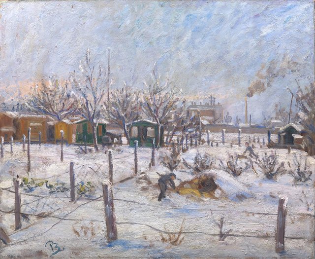 Winter at Nørrebro by Peter Rostrup Bøyesen