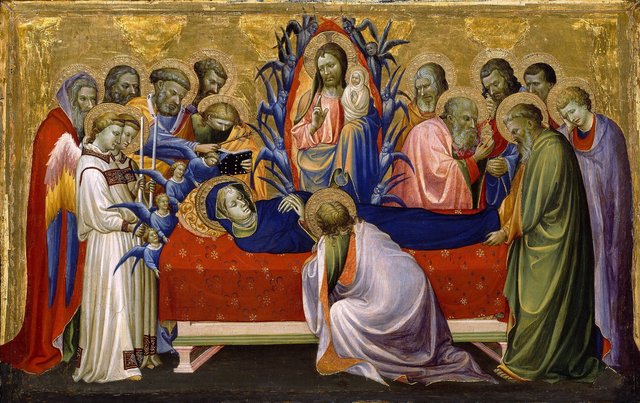 The Dormition of the Virgin by Gherardo Starnina