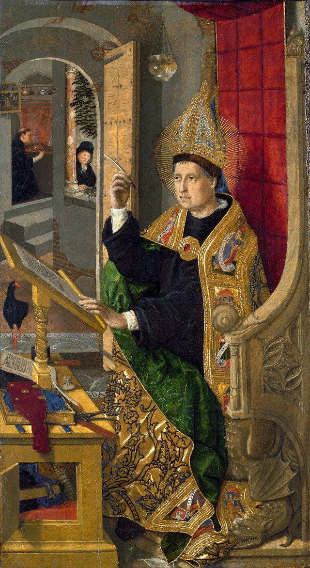 Saint Augustine by Bartolomé Bermejo