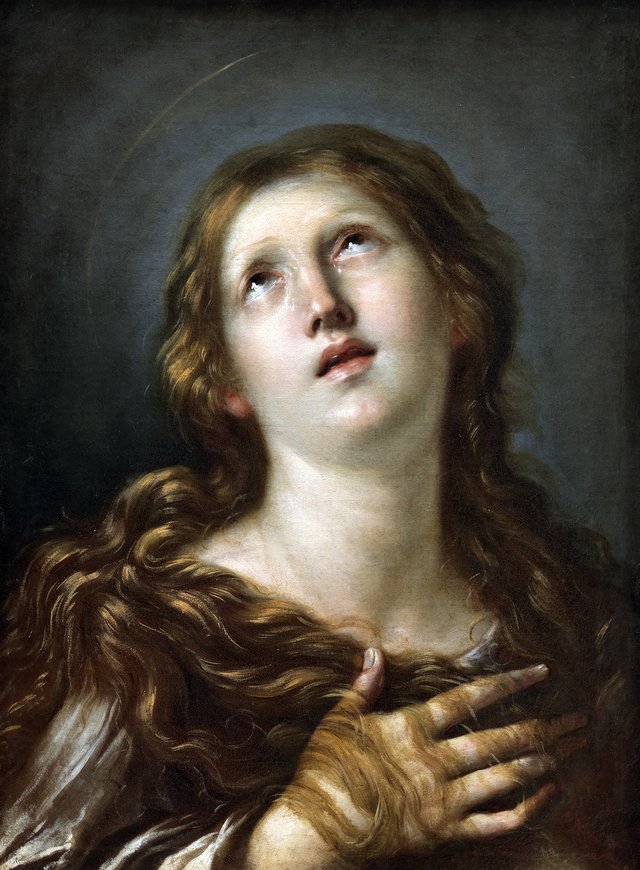 The Penitent St Mary Magdalene by Girolamo Troppa