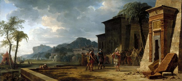 Alexander at the Tomb of Cyrus the Great by Pierre-Henri de Valenciennes
