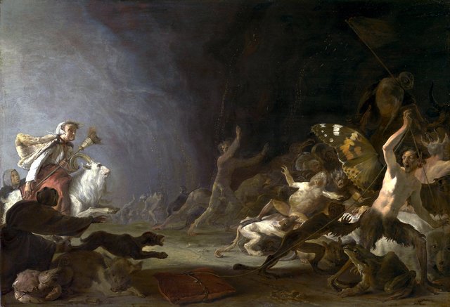 A Witches' Sabbath by Cornelis Saftleven