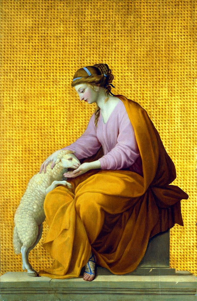 Meekness (Douceur or Mansuétude) by Eustache Le Sueur