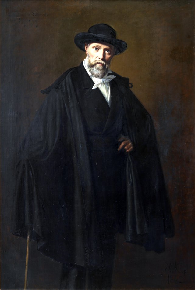 The painter Constantin Hansen by Wilhelm Marstrand