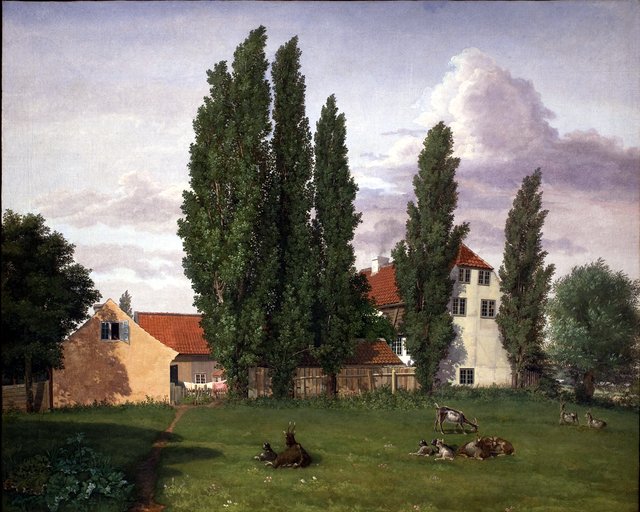 "Marialyst" at Frederiksberg. Ole Winstrup's House by Frederik Sødring