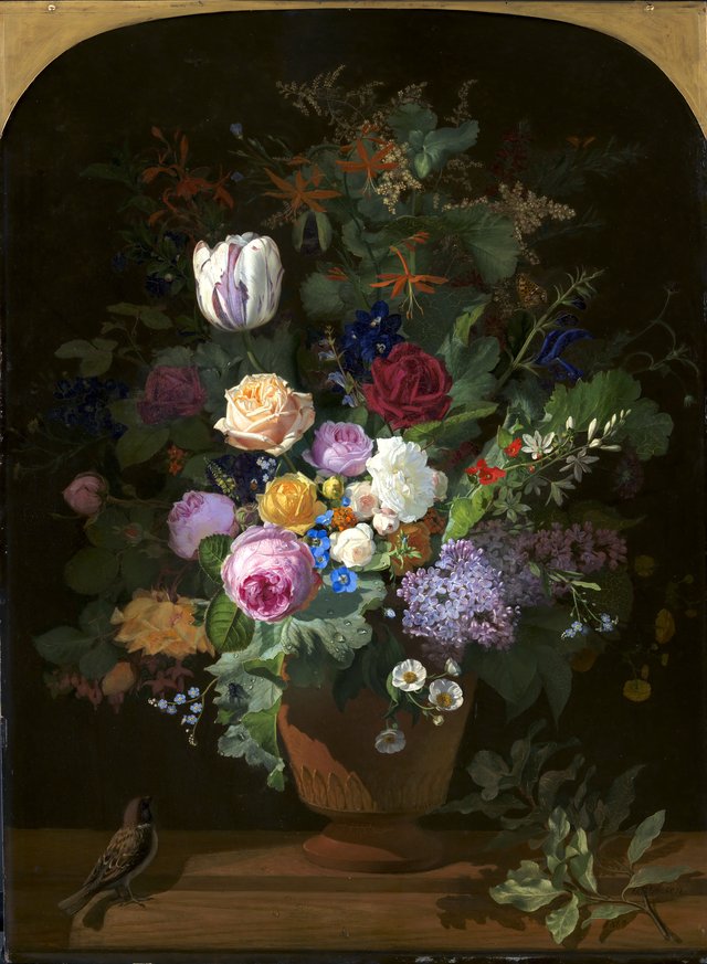 Flowers in a Vase by O.D. Ottesen