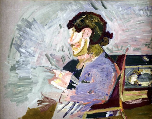 Profile of a Figure by Niels Larsen Stevns