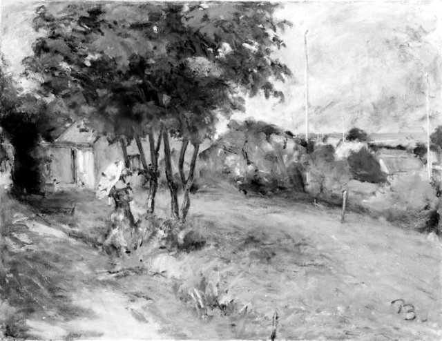 The Pine Path at Gilleleje by Peter Rostrup Bøyesen