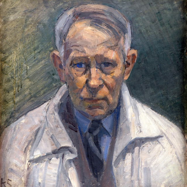 Selvportræt by Karl Schou
