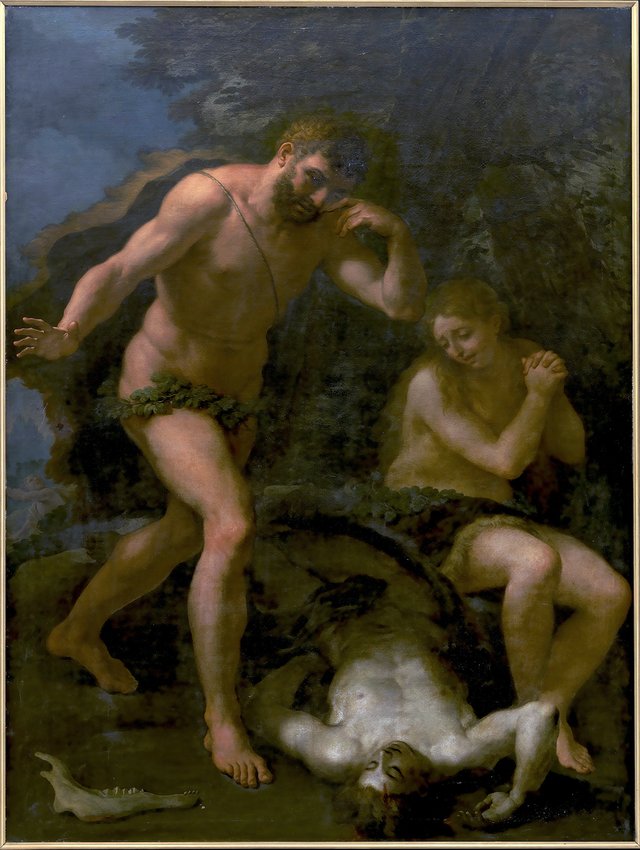 Adam and Eve Lamenting over the Body of Abel by Paolo de Matteis