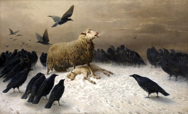 Anguish by August Friedrich Albert Schenck