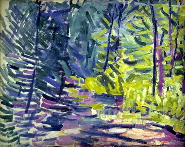Forest Picture by Niels Larsen Stevns