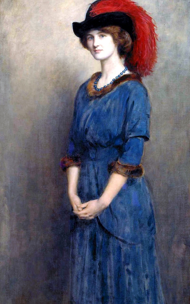 Mrs Campbell McInnes (later Angela Thirkell) by John Collier