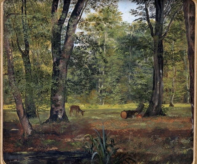 Charlottenlund Wood, North of Copenhagen by Lorenz Frølich