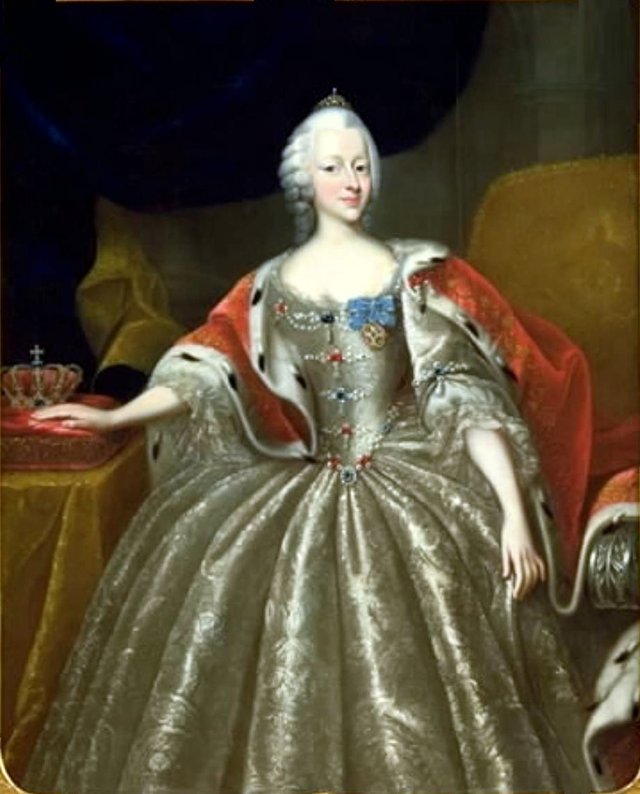 Prinsesse Louise, Christian VI's datter by Johann Salomon Wahl