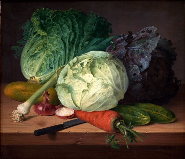 Køkkenurter by Johannes Ludvig Camradt