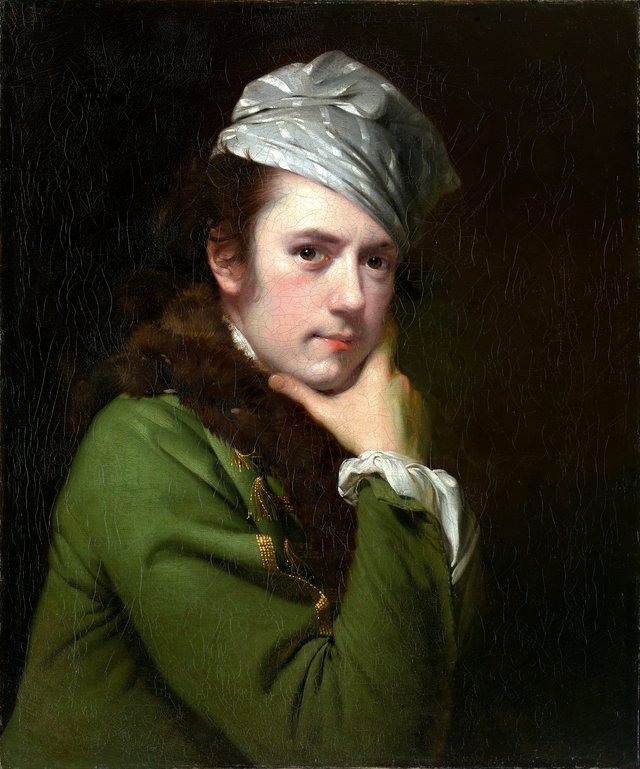 Self-portrait by Joseph Wright of Derby