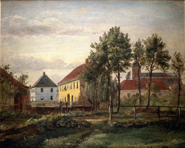 A Mill in Odense by Dankvart Dreyer
