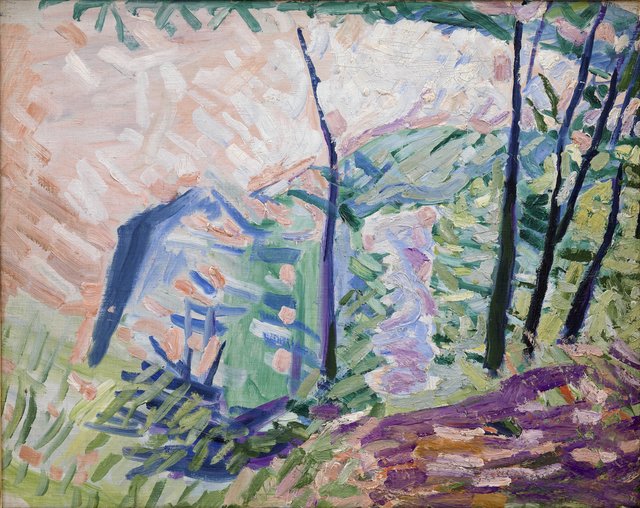 Forest near Bagsværd Lake by Niels Larsen Stevns
