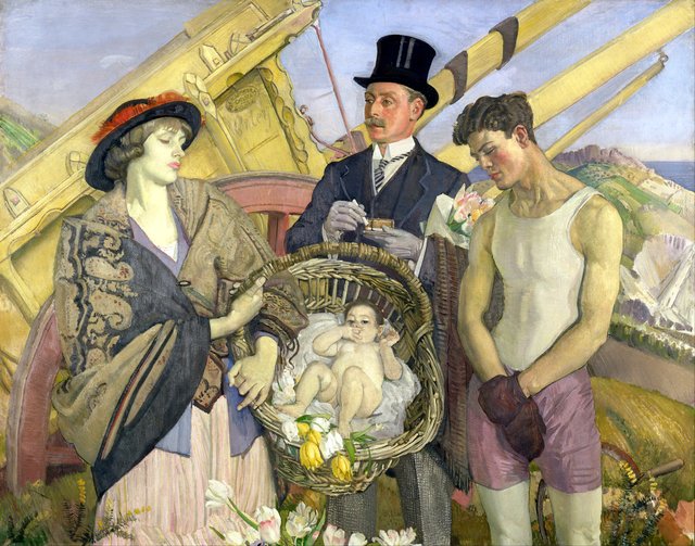 Important people by George Washington Lambert