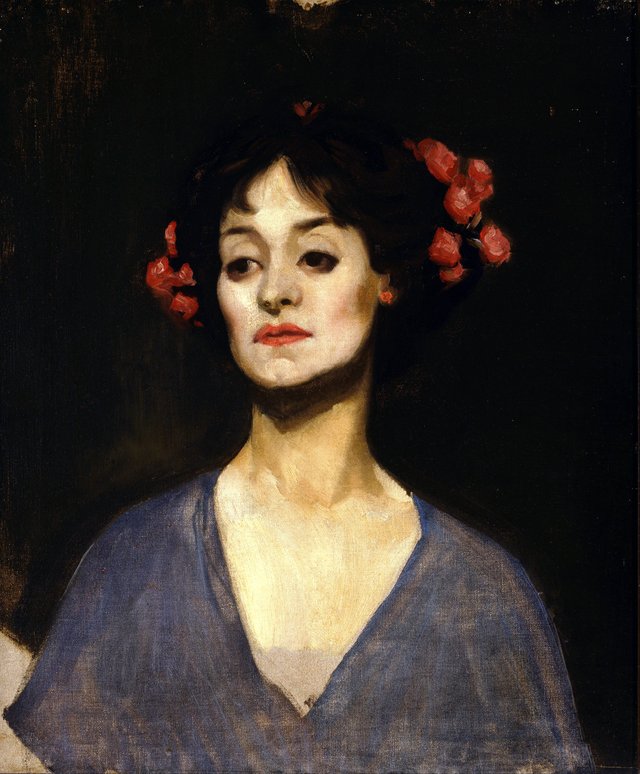 Portrait of a lady (The dancer) by George Washington Lambert