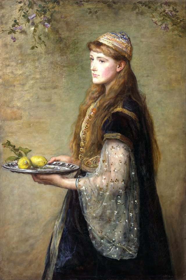 The captive by John Everett Millais