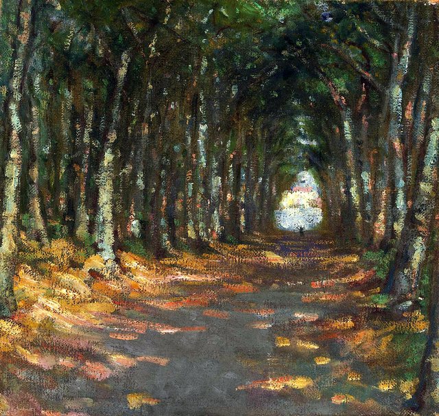 Allee dans le Parc by Alice Pike Barney