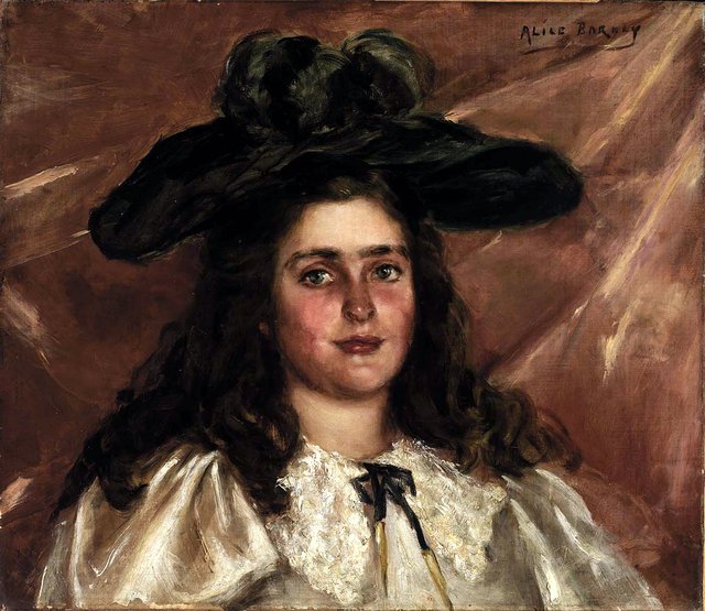 Laura Alice in Big Hat by Alice Pike Barney